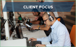 Klientský servis - Client focus